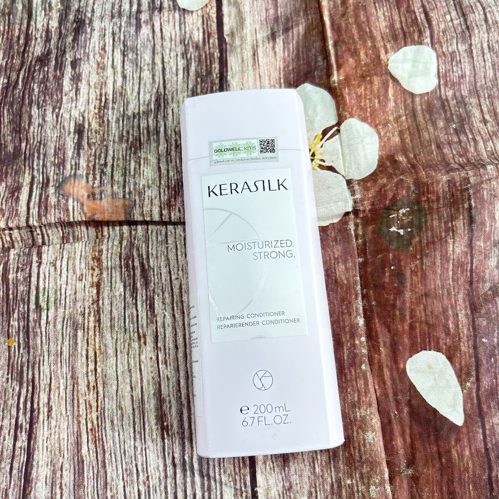 Dầu gội xã phục hồi và làm mềm tóc Goldwell Kerasilk Moisturized Repairing