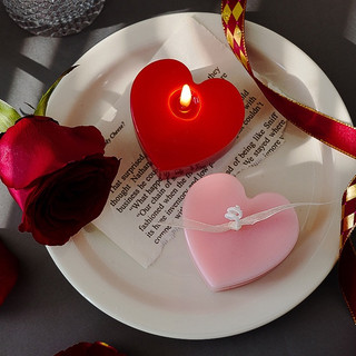 Nến thơm hình trái tim Relaxcandle tiệc tối, quà tặng sinh nhật lãng mạn phong cách Hàn Quốc