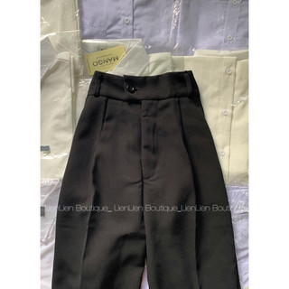 Quần tây nút cài lệch