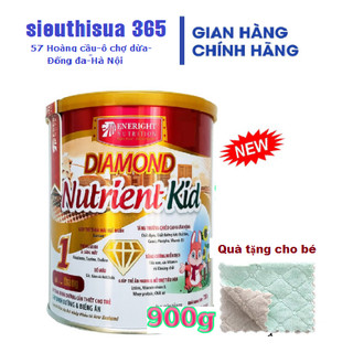 Sữa bột Diamond Nutrient Kid 1 900g giúp bé tăng cân, thấp còi-> Kèm quà tặng