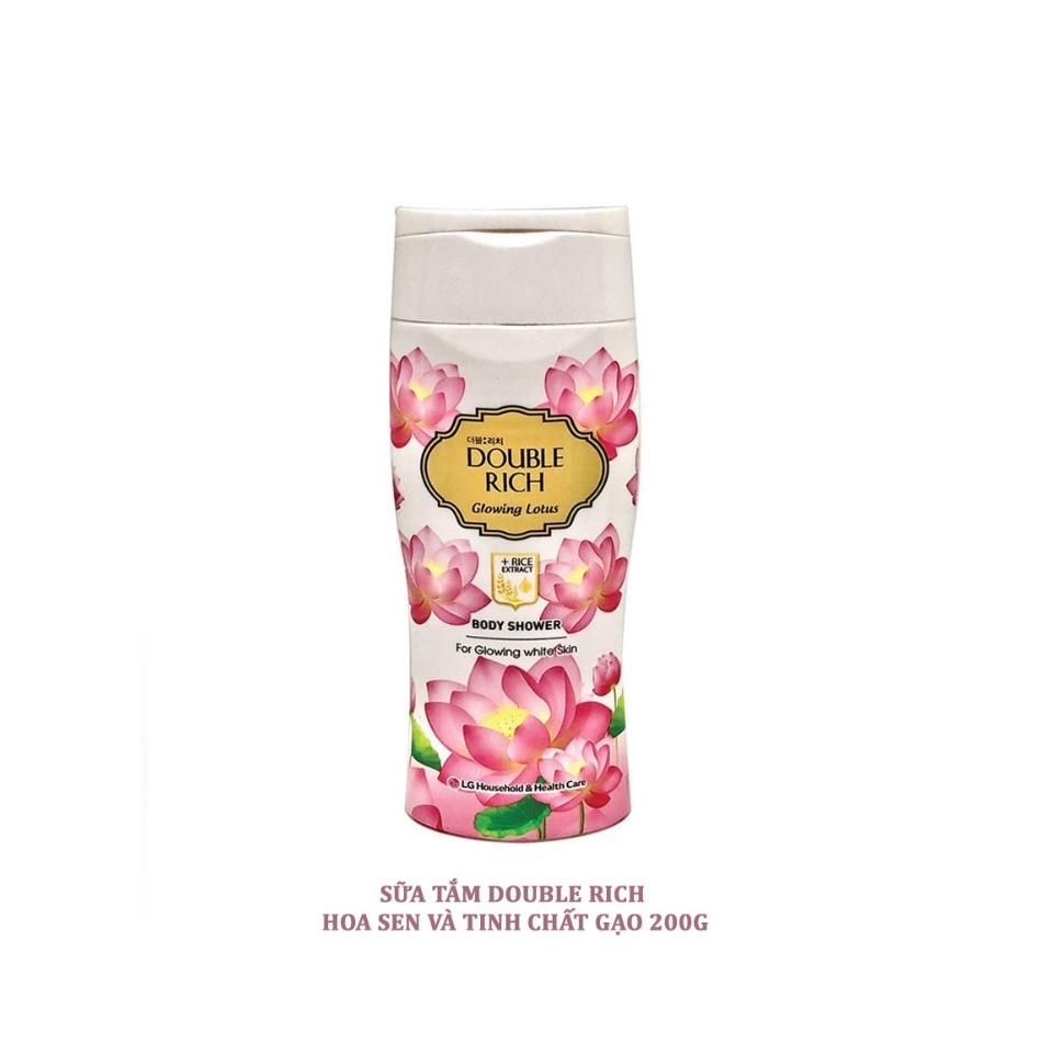 Sữa Tắm Double Rich Hương Hoa Chiết Xuất Từ Thiên Nhiên Body Shower 200g