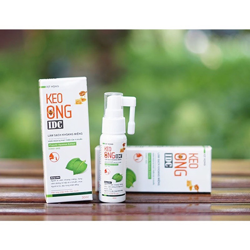 Xịt họng keo ong IDC