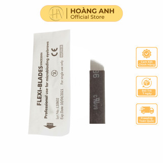 Dao khắc Nano Flexi Đen chéo 14 - chéo 18 |Dụng Cụ Phun Xăm Hoàng Anh