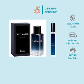 Nước hoa nam mini dior savage edt - lưu hương lâu - chiết 10ml