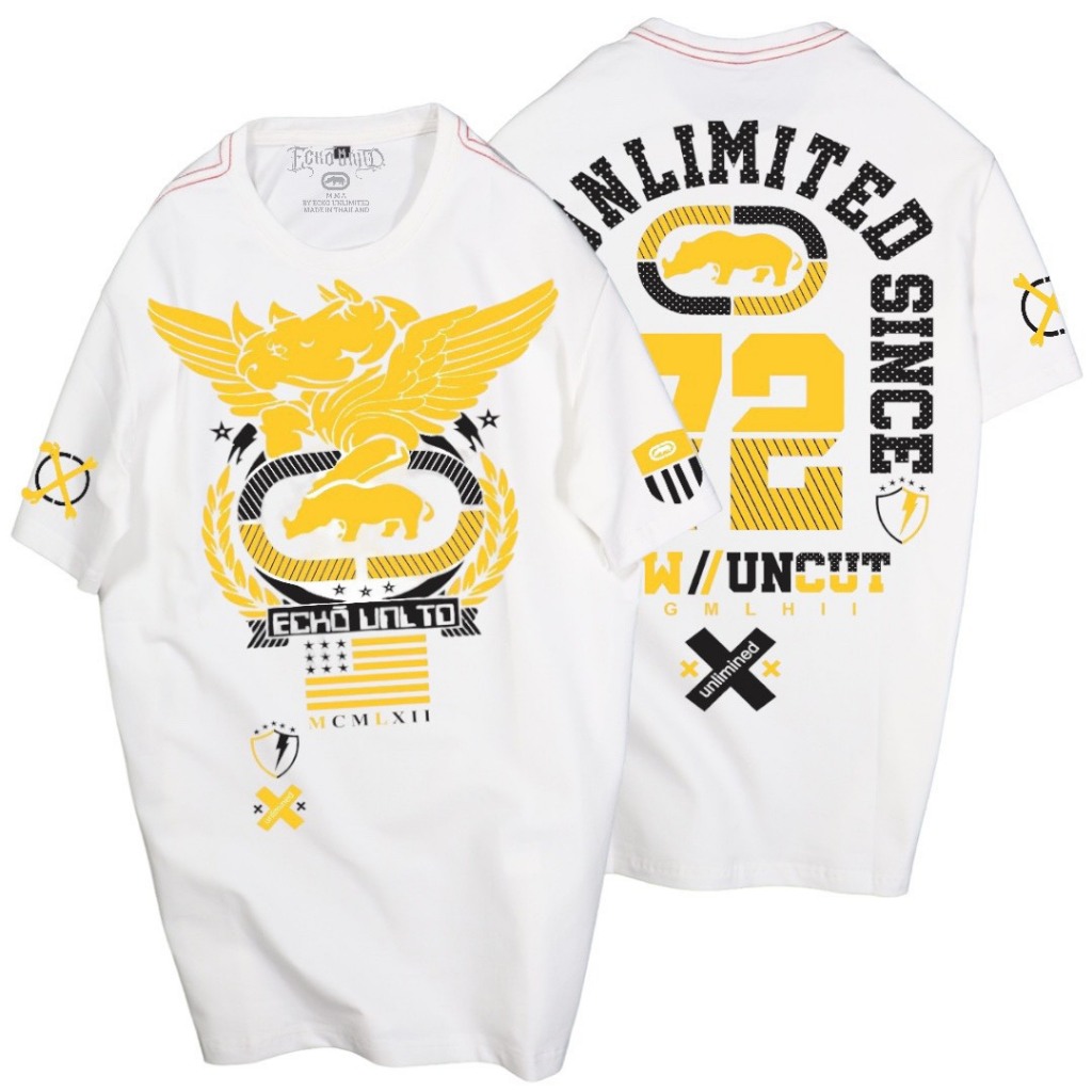 Áo thun ông địa AFF  áo thun nam ecko cánh chim vàng