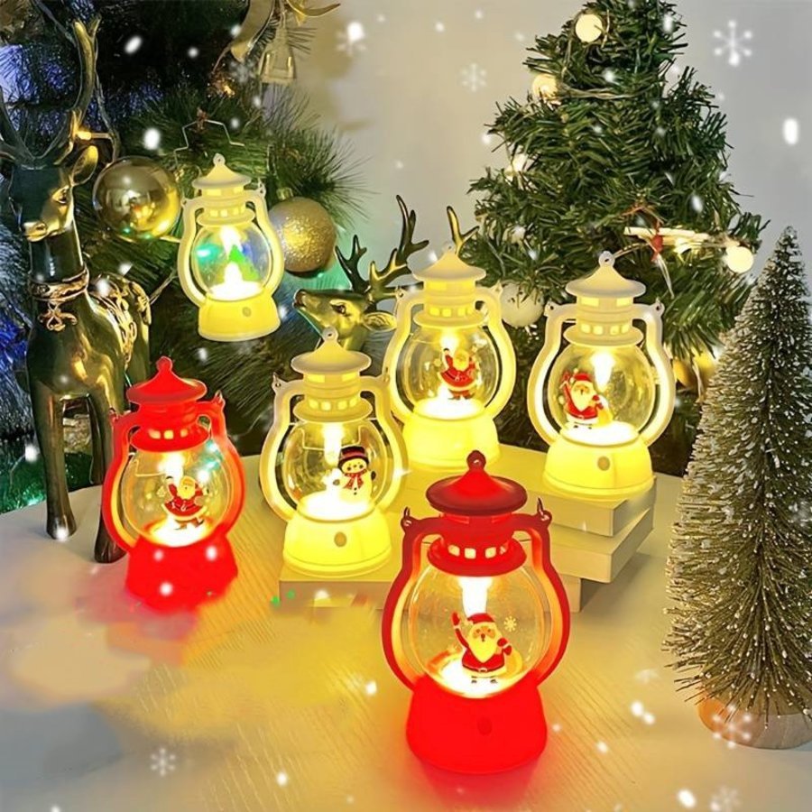 [HỎA TỐC] Đèn trang trí noel sáng siêu xinh để bàn, treo cây thông, đèn led giáng sinh hình ông già noel, tuần lộc Lala