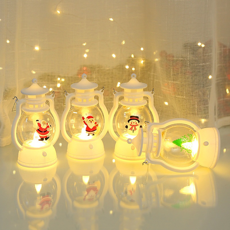 [HỎA TỐC] Đèn trang trí noel sáng siêu xinh để bàn, treo cây thông, đèn led giáng sinh hình ông già noel, tuần lộc Lala