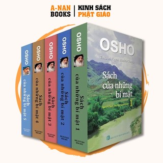 Sách - bộ 5 tập osho sách của những bí mật - anan books