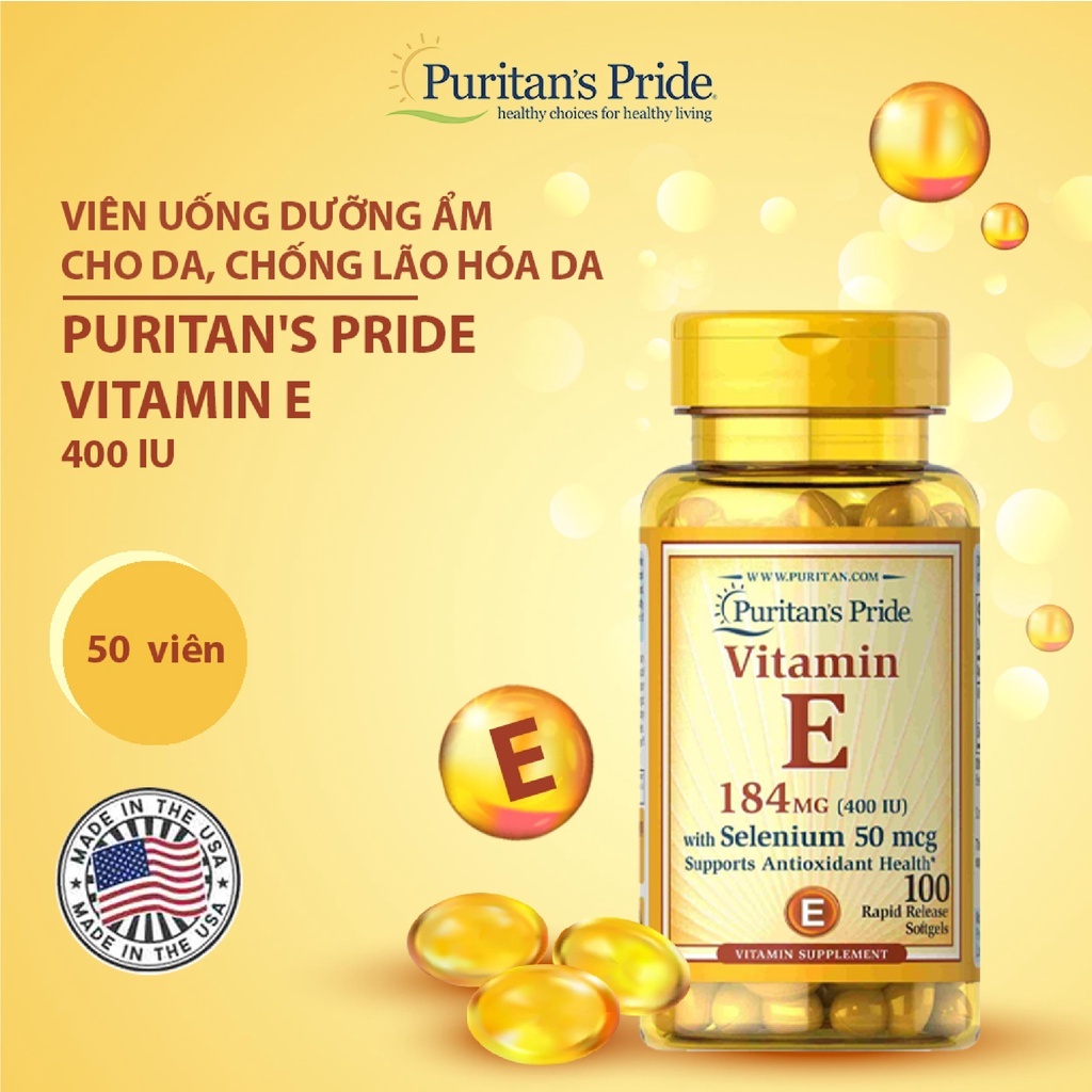Collagen thủy phân giúp trắng da, mờ nám Collagen Puritan's Pride Hydrolyzed Collagen 1000mg 180 viên