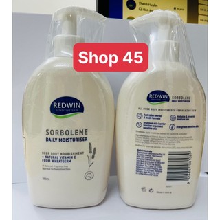 (Hàng chính hãng) Kem dưỡng thể & chăm sóc da REDWIN SORBOLENE 550ml
