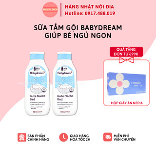 Sữa tắm gội Babydream giúp bé ngủ ngon 500ml - Mochishop