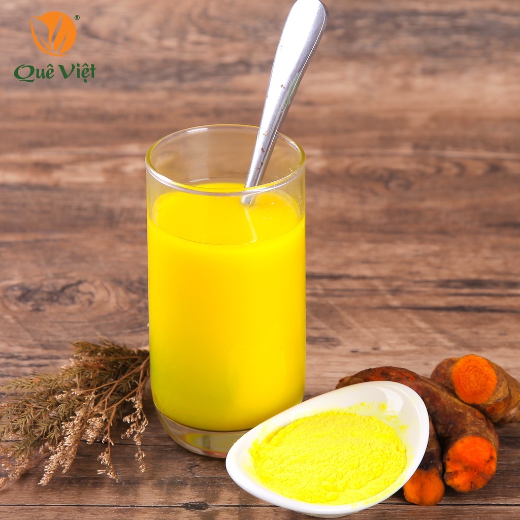 KOL-TN- Tinh bột nghệ Quê Việt - Hộp 500g