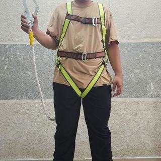 Dây đai an toàn lao động toàn thân 1 móc thường, dây đai an toàn lao động chống rơi.