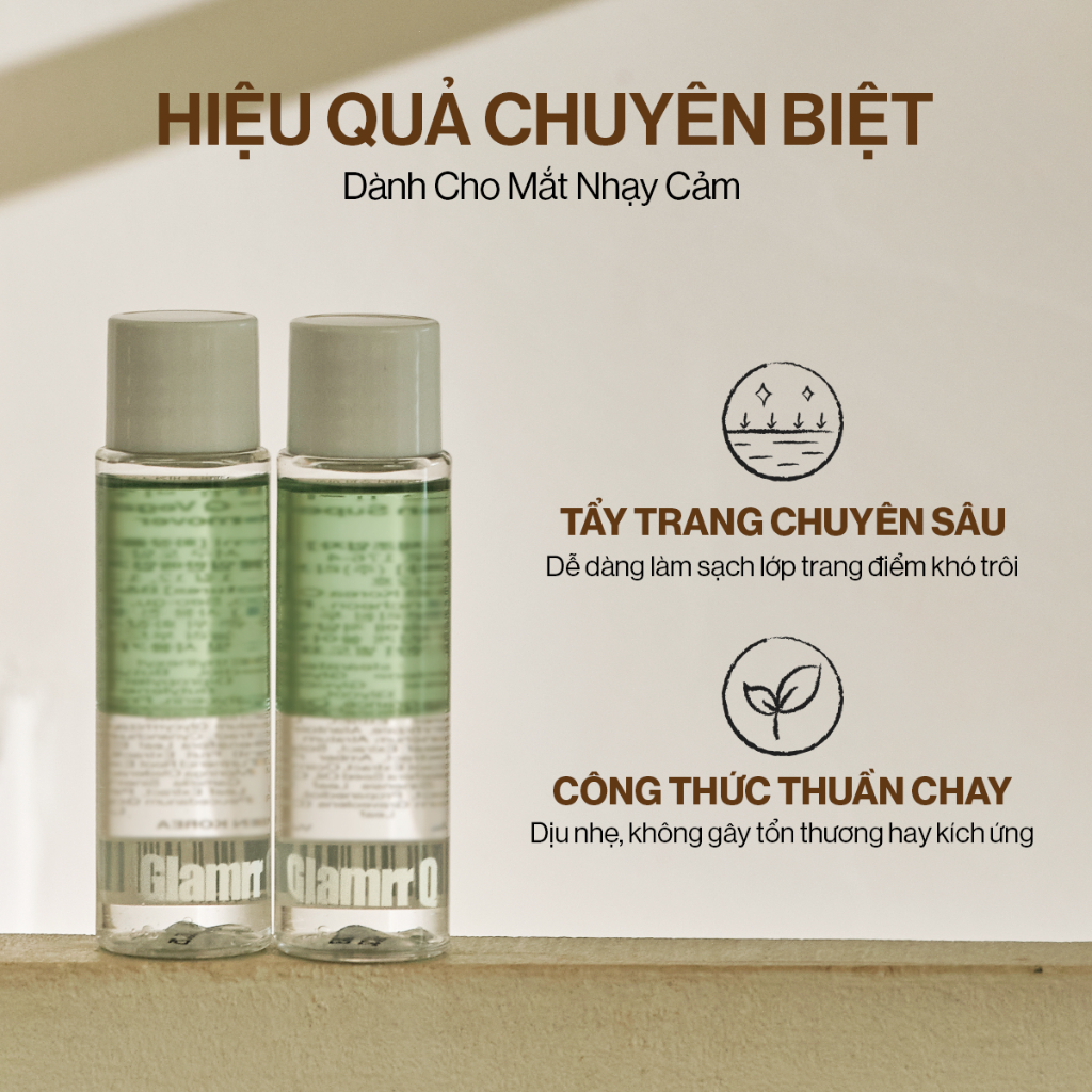 Siêu Tẩy Trang Mắt Chuyên Dụng Thuần Chay Vegan Super EYE Remover (35ml)