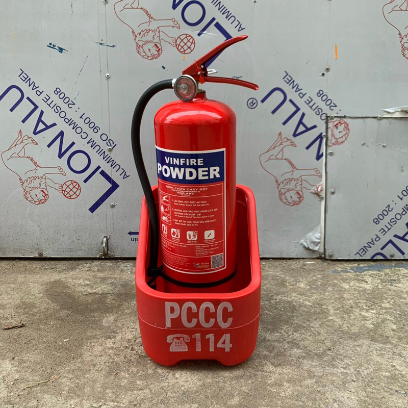 Kệ đựng bình chữa cháy bằng nhựa