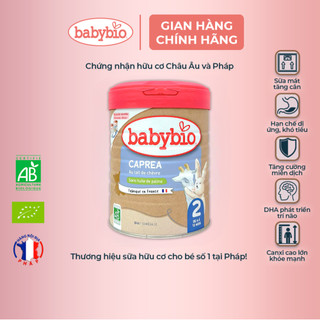 Sữa dê công thức hữu cơ Babybio số 2 800g