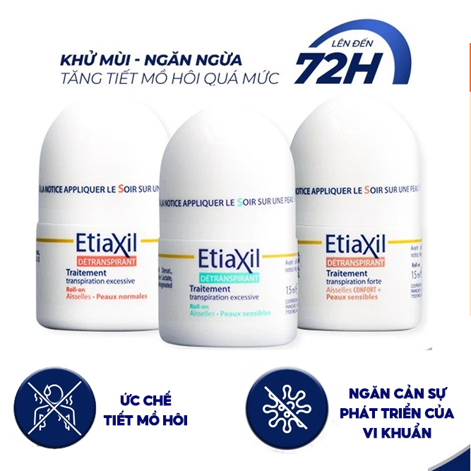 Lăn khử mùi etiaxil. 15ml