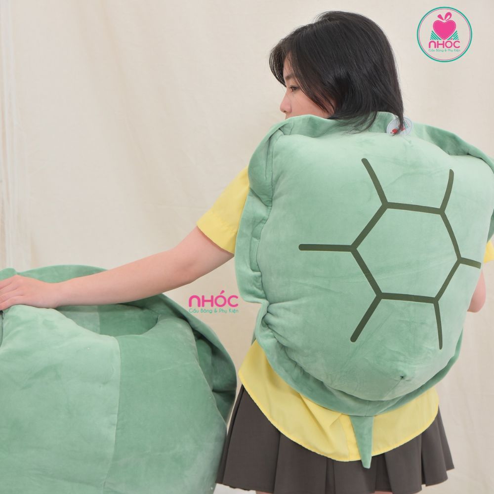 Gối Bông Mai Rùa Cỡ Lớn Nhồi Bông Cao Cấp - NHÓC