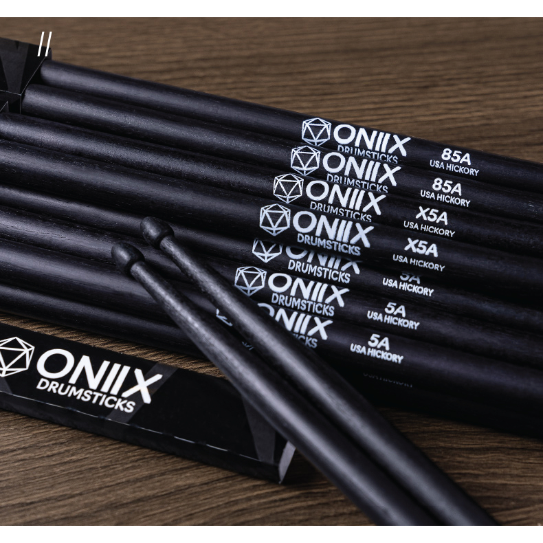 Bộ dùi trống, Drumsticks - Zildjian ONIIX 5A - USA Hickory, Dành cho trống jazz, trống điện tử, trống đội trường học