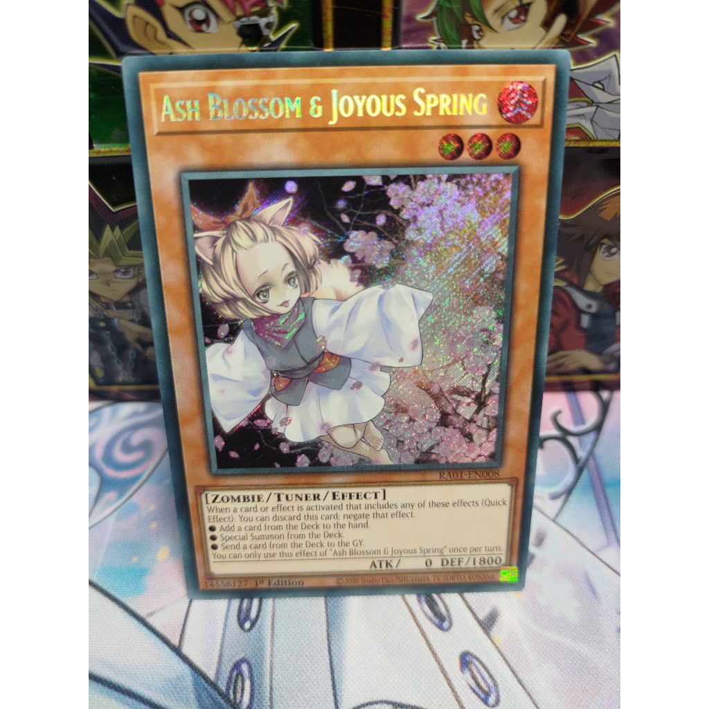 Thẻ bài Ash Blossom & Joyous Spring - RA01-EN008