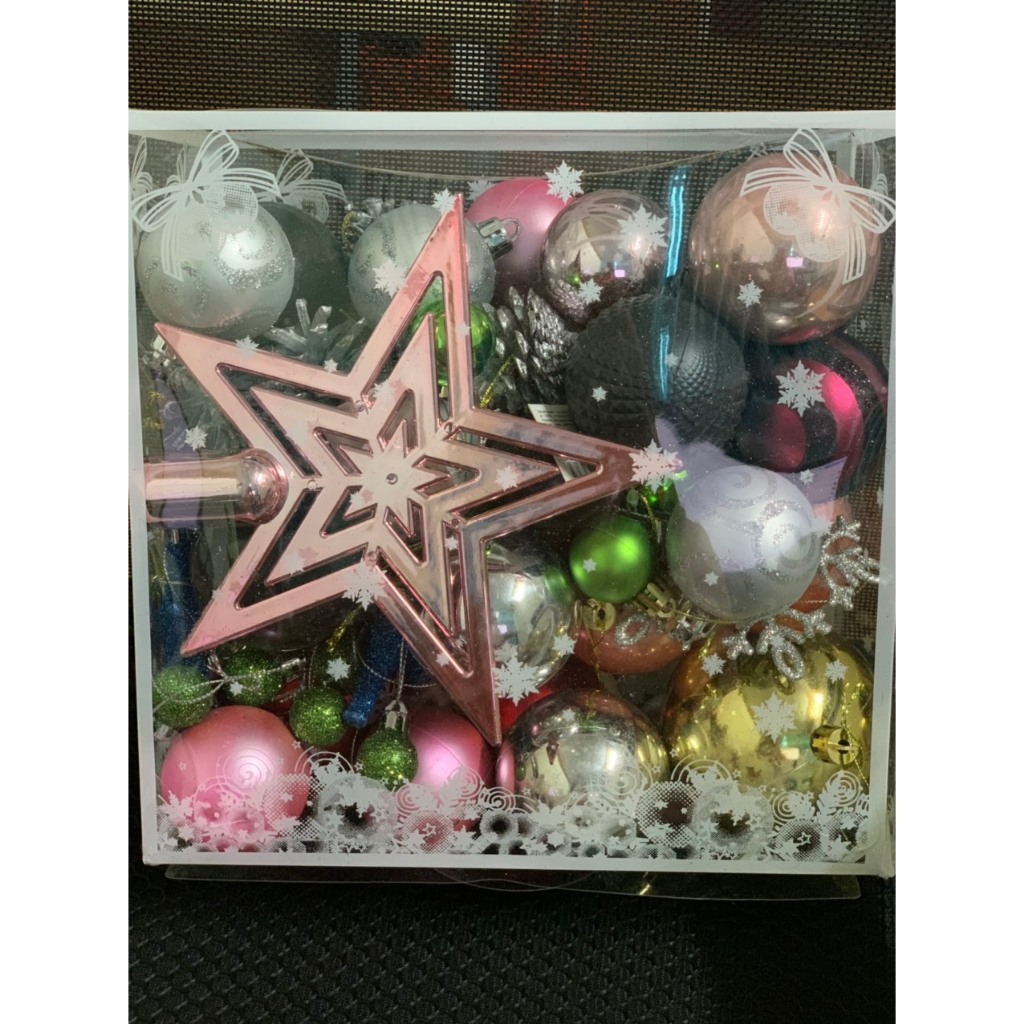 Bộ Phụ Kiện Trang Trí Cây Thông Cao Cấp, Set Trang Trí Cây Thông Loại Đẹp