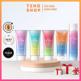 Kem chống nắng Skin Aqua Tone Up UV Milk 80ml nhật chính hãng nâng tông kiềm dầu