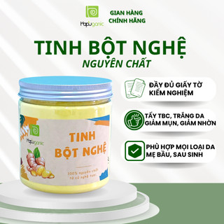Tinh Bột Nghệ Nguyên Chất Hapuganic Sáng da Mờ thâm Giảm mụn