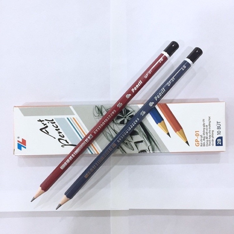 10 Bút Chì Văn Phòng  2B Thiên Long GP-01 .TTLV