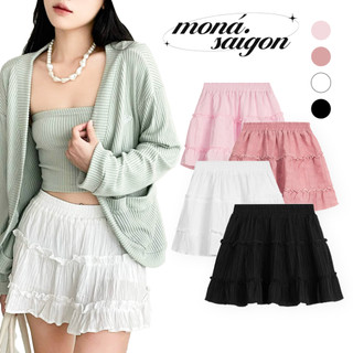 Chân váy xòe 2 tầng MONÁ - WAVY