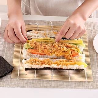 [Ngon Cơm Ngọt Thịt] Mành Tre Cuộn Cơm KimBap Cuốn Sushi, Mành Cuộn Cơm Tre Lạt Tròn, Sản Phẩm Thủ Công Tự Nhiên An Toàn