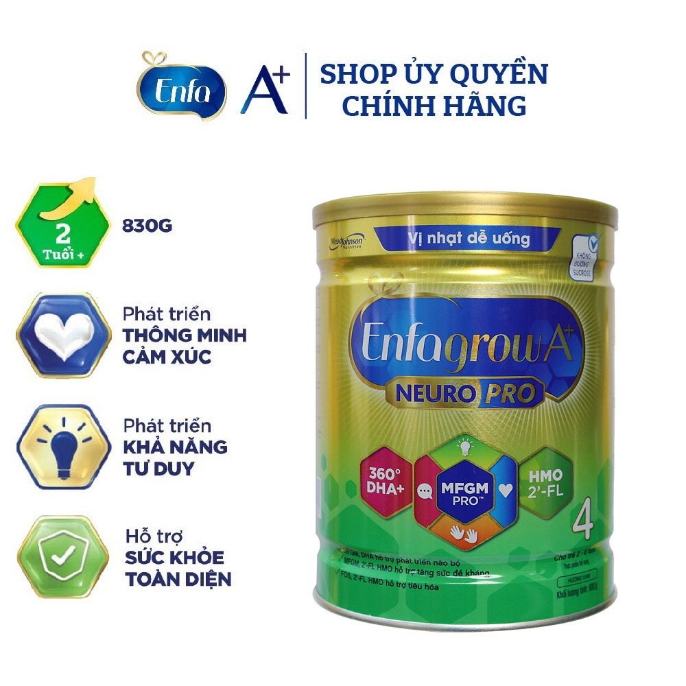 Sữa Enfagrow A+ 3,4, Enfamil a+ 1,2 830g