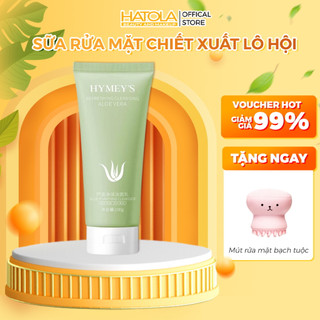 Sữa rửa mặt chiết xuất lô hội Hymey's làm sạch da cấp ẩm sạch sâu Hatola