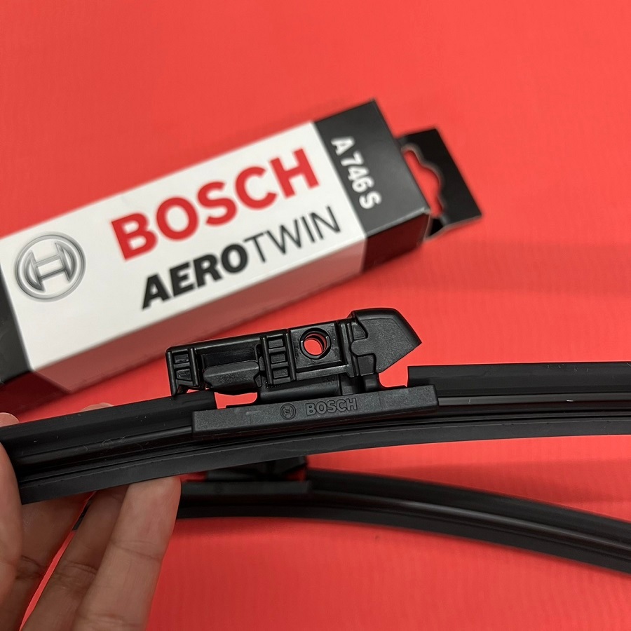 Bộ Gạt Mưa BOSCH AeroTwin Euro Set A746S Kích thước 24”/60cm - 14"/34cm Dành cho xe MG ZS , PEUGEOT 2008