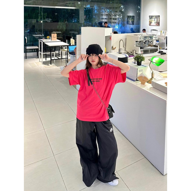 GOOD AND BAD WITH YOUNG GREEN T-SHIRT