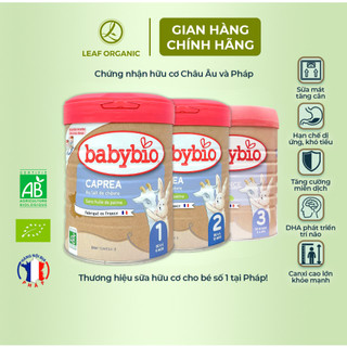 Sữa dê hữu cơ babybio số 1 800g