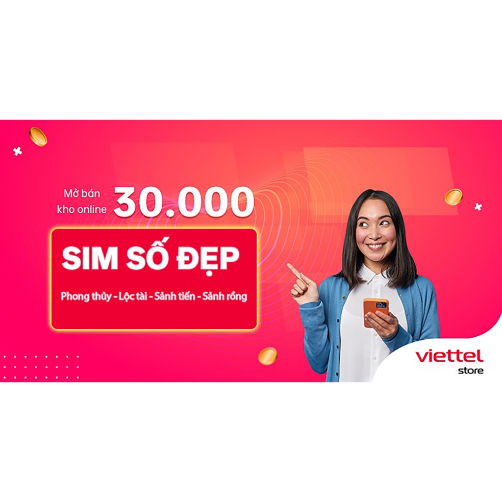 SIM VIETTEL đầu 03 - Số đẹp - Phong thủy - Giá rẻ - Ưu đãi Thoại, Data