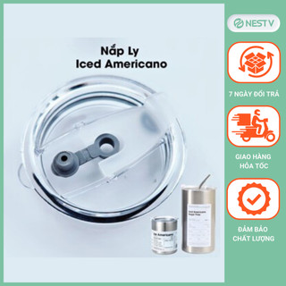 Nắp ly giữ nhiệt Iced Americano inox 304