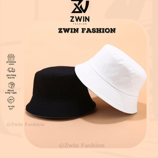 Nón Tai Bèo Vành Tròn Mũ Bucket Trơn Hai Mặt Form Đẹp Unisex Nam Nữ BK02