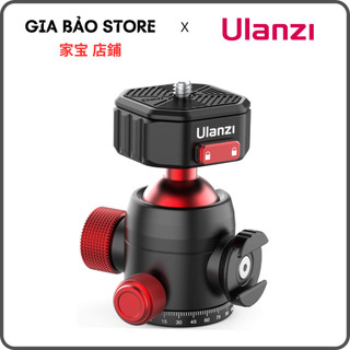 Ulanzi u-100, claw quick release, đầu bi xoay 360° đi kèm cold shoe mount - hàng chính hãng
