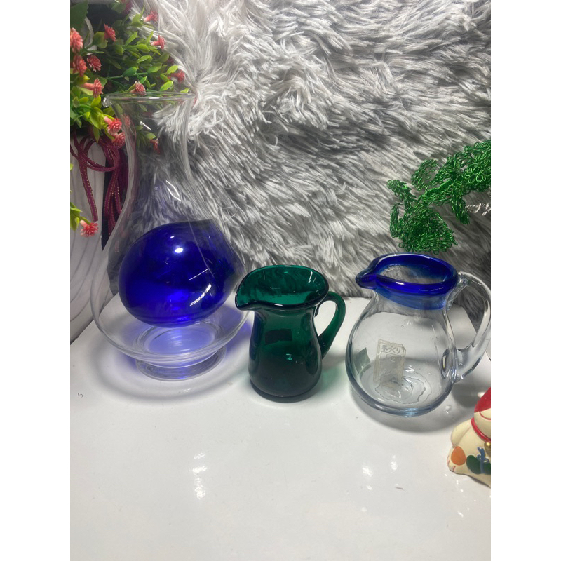 Hủ thủy tinh màu có nắp