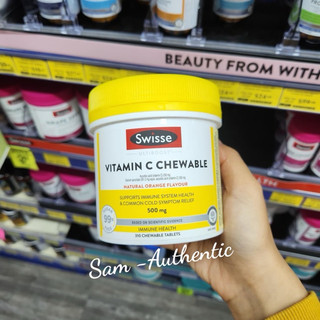 [Bill Úc, Date mới] Swisse Ultiboost Vitamin C Chewable 500mg 310 Tablets
