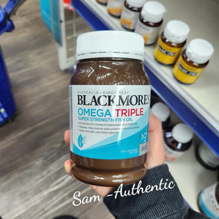 Dầu Cá Blackmores Omega Triple Concentrated Fish Oil 150 Viên