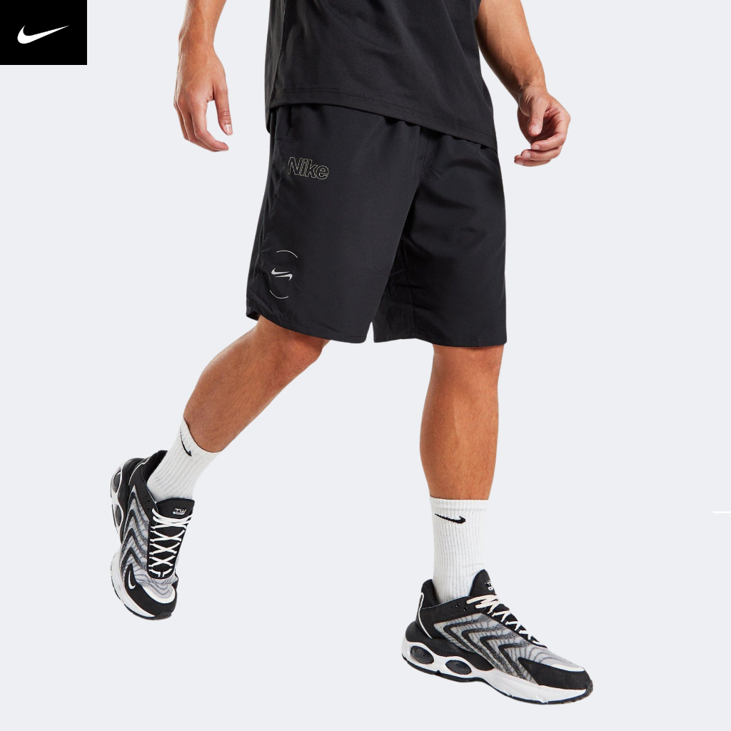Quần ngắn thể thao nam nữ Nike Challenger Dri-FIT 9′ Running Shorts ; Quần đùi dù chạy bộ, tập gym, yoga - Đen