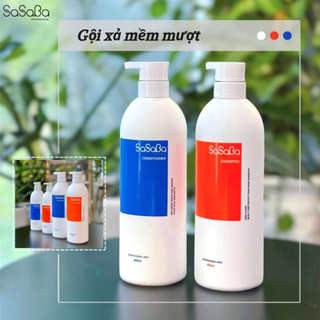 CẶP DẦU GỘI XẢ SASABA PLUS MẪU MỚI 2019 500ml - 800ml