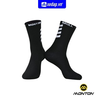  Vớ Đạp Xe Nam MONTON Skull Monton Men Cycling Socks
