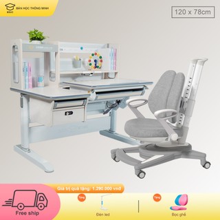 Bàn ghế thông minh bsuc cao cấp, bàn ghế cho bé, bàn ghế nâng hạ chiều cao drz-12002 pro ghế dry-818