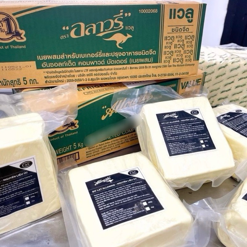 Bơ nhạt làm bánh