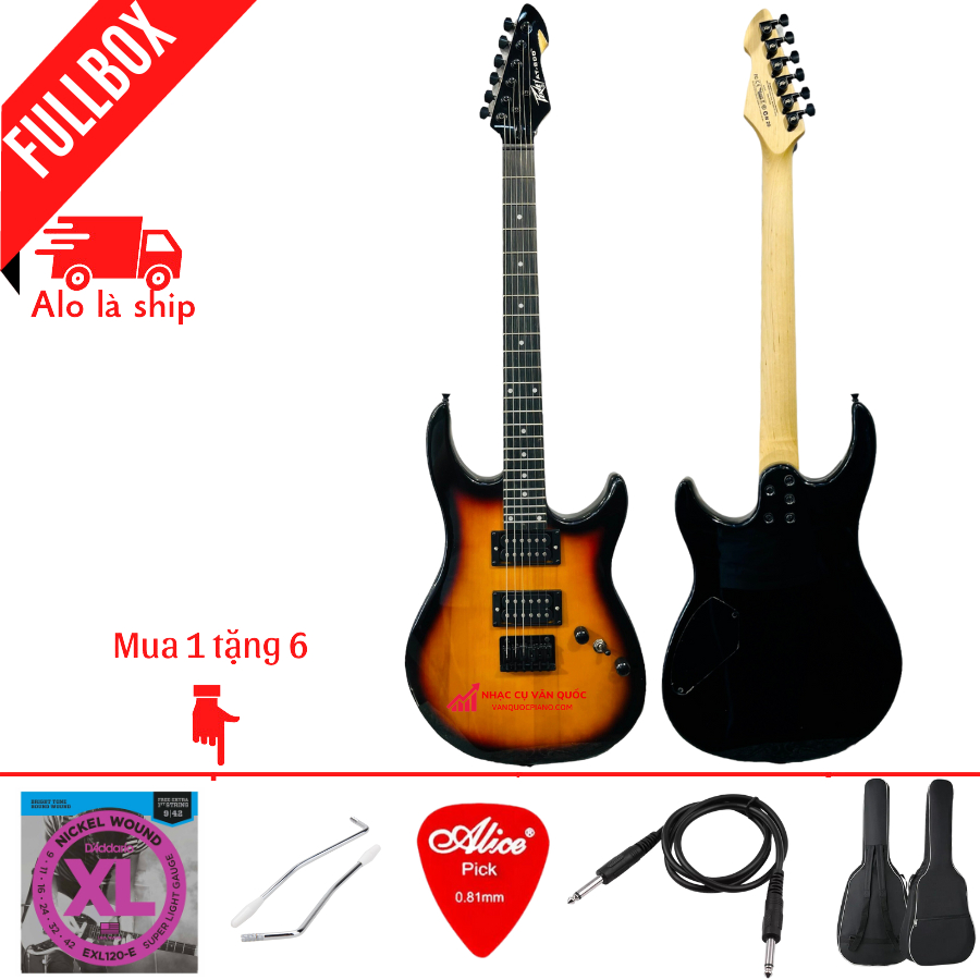 Đàn Guitar Điện Peavey AT-200 Kèm Cần Nhúng + Phụ Kiện