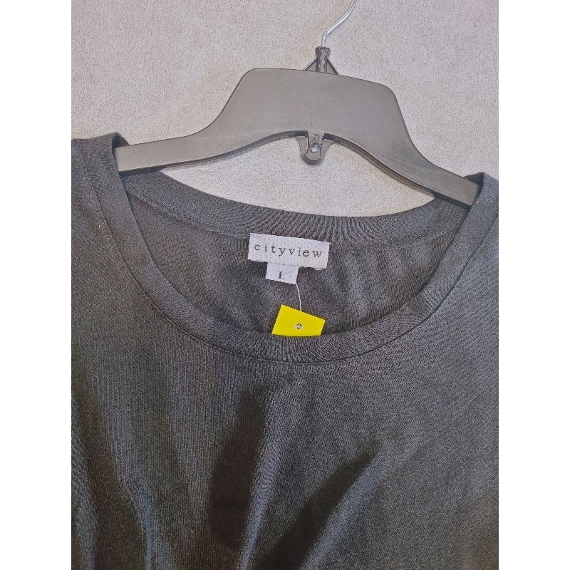 Đầm thun cổ tròn tay dài Cityview vnxk