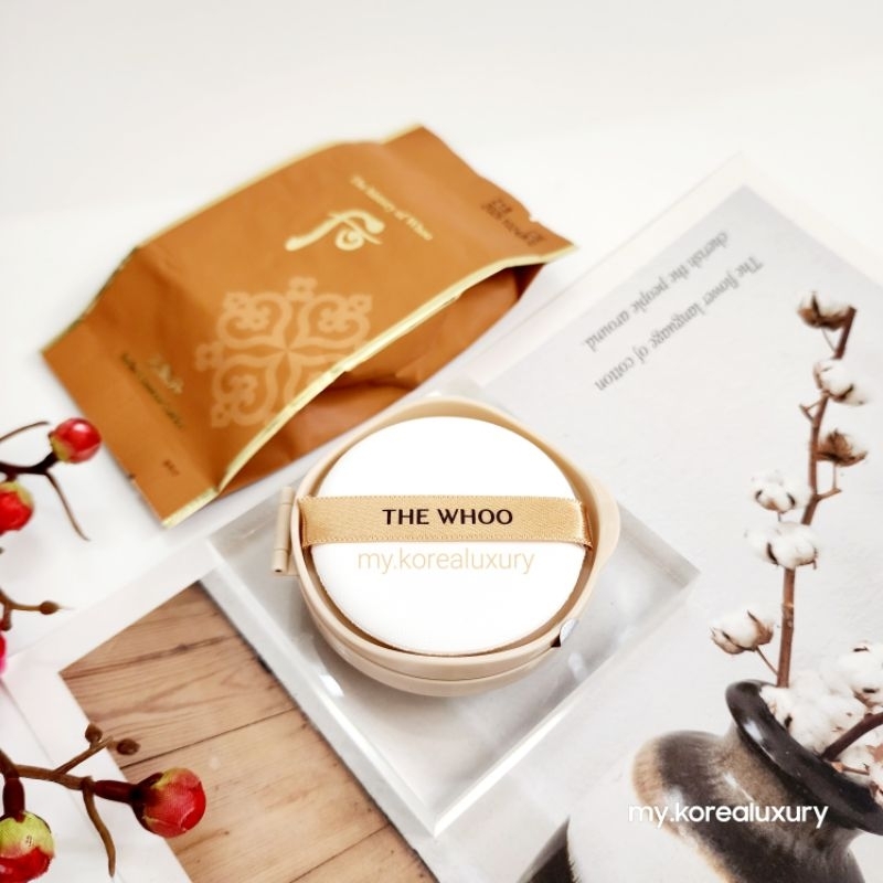 Lõi phấn nước tái sinh Whoo Radiant Essence Cushion SPF50+/PA+++ 15gr